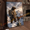 Joycorners Majestic Bear Eagle Mountain Peak Canvas