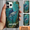 Joycorners Underwater Marlin Personalized Phone Case