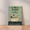 Joycorners Brahman Shower Portrait Canvas