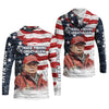 Joycorners Make Fishing Great Again Patriotic Fishing Shirt, American Flag Fishing Shirt, Fishing Shirts For Men