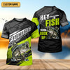 Joycorners Hey Fish Wanna Hook Up Neon Fishing SPF Shirt For Men, Fishing Gifts For Men, Men's Fishing Shirt