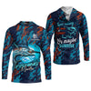 Joycorners Marlin Fishing SPF Shirts, Gone Fishing Be Back At Sunset Or Maybe Sunrise Shirts For Men, Funny Fisherman Gift