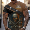 Joycorners Skull Mechanic T Shirt Without Mechanic You Would Be Homeless Hungry Naked American Flag Auto Repair Garage Workwear Gift For Men Dad PT2609