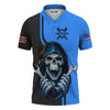 Joycorners Mechanic Skull Shirt with Wrenches, Cool Automotive Apparel for Car Lovers, Gift for Mechanics & DIY Enthusiasts PT2609