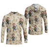 Joycorners Custom Face Fishing Man SPF Shirt For Men, Funny Fishing Shirt, Presents For Fishermen