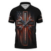 Joycorners Custom Name Mechanic Shirt Wrench The Cross with USA Flag Design T Shirt PT2609