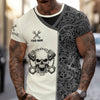 Joycorners Custom Name Mechanic Shirt Skull with Engine Piston Design Gear Pattern T Shirt All Over Printed PT2609