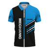 Joycorners Personalized Mechanic Shirt, The Title Mechanic I Have Earned With My Own Blood Sweat And Tears, Mechanic Uniforms, Gift For Men PT2609