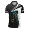 Joycorners Custom Name Mechanic Shirt Grim Reaper Holding Wrench with Thunder Design T Shirt PT2609