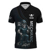Joycorners Personalized Mechanic Shirt, I Am Warranty, Skull Funny Design, Gift For Men PT2609