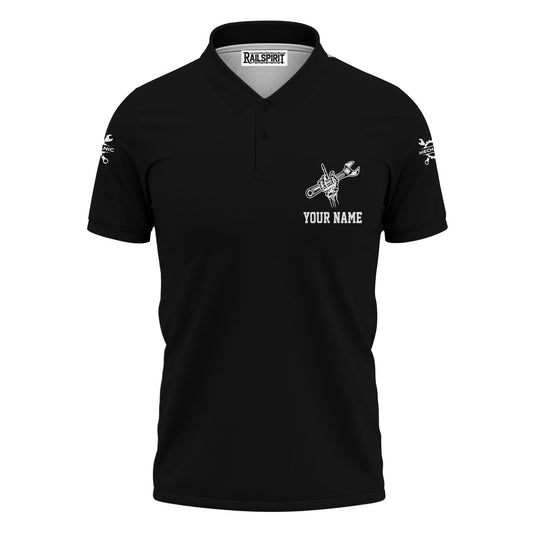 Joycorners Custom Name Mechanic Shirt, Funny My Parents Said You Can Be Anything So I Became A Mechanic And An Asshole Shirt, Gift Car Repair Worker PT2609