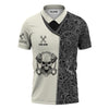 Joycorners Custom Name Mechanic Shirt Skull with Engine Piston Design Gear Pattern T Shirt All Over Printed PT2609