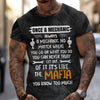 Joycorners Funny Once A Mechanic Always A Mechanic Shirt No Matter Where You Go Black Unisex T Shirt PT2609