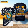 Joycorners A Fish Or A Buzz I'm Catching Something Funny Fishing Shirt, Fishing And Beer SPF Shirt For Men