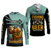Joycorners Fishing Solves Most Of My Problems Beer Solves The Rest SPF Shirt, Funny Fishing Shirt, Fishing Shirts For Men
