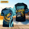 Joycorners Fishing It's Not Just A Hobby It's A Way Of Life Fishing UPF Shirts, Fishing Gifts For Men