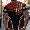 Joycorners Personalized Mechanic Shirt, Wrenches and America Flag Design, Mechanic Uniforms, Gift For Men PT2609