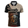 Joycorners Personalized Mechanic Shirt, Straight Hustle All Day Everyday, Skull and Wrenchs Design, Gift For Men PT2609