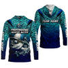 Joycorners Bass Fishing UPF Shirts, Long Sleeve Sun Shirt, Camo Long Sleeve Shirt, Fishing Shirts For Men