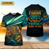 Joycorners Fishing Solves Most Of My Problems Sky Star Pattern Fishing UPF Shirts, Fishing And Hunting SPF Shirt For Men