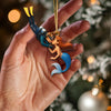 Joycorners Diving Couple Home Decor, Christmas Ornament, Personalized Ornament 2D Flat LM2111
