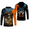 Joycorners Mine's So Big I Have To Use Two Hands Skeleton Fishing UV Shirts, Presents For Fishermen, Funny Fishing Shirt
