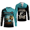 Joycorners Monster Fishing Shirt, Life Is Good Fishing Makes It Better SPF Shirts, Fishing Shirts For Men, Fisherman Gift