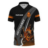 Joycorners Personalized Mechanic Shirt, Skull Wrenches Flame Design, Mechanic Uniforms, Gift For Men PT2609