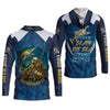 Joycorners Marlin Fishing SPF Shirts, Dead Man and The Sea Fishing Shirts For Men, Funny Fisherman Gift