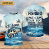 Joycorners I Go Fishing Because I Like It Not Because I'm Good At It SPF Shirt, Gift For Fisherman, Fishing Shirts For Men