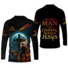 Joycorners I Like Fishing And Believe In Jesus SPF Shirt For Men, Christian Fishing, Gift For Fisherman