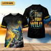 Joycorners Find Your Wild Swordfish Fishing SPF Shirt For Men, Gift For Fisherman, Men's Fishing Shirt