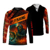 Joycorners Reaper Fishing Mens SFP Shirt, Fisherman Halloween Costume, Fisherman Gift, Fishing Shirts For Men