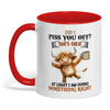 Joycorners Did I Piss You Off That's Great Cow Two Tone Mug