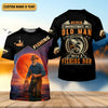 Joycorners Never Underestimate An Old Man With A Fishing Rod Funny Fishing Shirt, SPF Shirt For Men, Gift For Fisherman