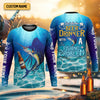 Joycorners Just Another Beer Drinker With A Fishing Problem Marlin Fishing Shirt, Funny Fishing Shirt, Men's Fishing Shirt