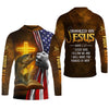 Joycorners Hooked On Jesus Mark 1:17 Fishing UPF Shirts, Jesus Fishing Shirt, Fishing Shirt For Men