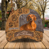 Joycorners Dachshund Love Brown Customized Name And Dog Cap