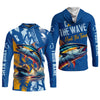 Joycorners Catch The Wave Hook The Tuna SPF Shirts, Fishing Shirts For Men, Fisherman Gift