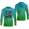 Joycorners Weekend Hooker Green Fishing Shirt, SPF Shirt For Men, Long Sleeve Sun Shirt, Gift For Fisherman