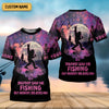 Joycorners Bigfoot Saw Me Fishing But Nobody Believes Him Funny Fishing Shirt, SPF Shirt For Men