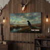 Joycorner Labrador Retriever Hunting Marsh Landscape Personalized Canvas