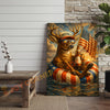 Joycorner Buck Deer Americana Beer Float 3D Wrapped Canvas