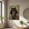 Joycorners Whimsical HorseFarm Portrait Personalized Name Canvas