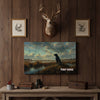 Joycorner Labrador Retriever Hunting Marsh Landscape Personalized Canvas