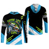 Joycorners Rippin' Lips Taking Sips SPF Long Sleeve Shirts, Beer Fishing Shirt, Funny Fishing Shirt, Fishing Shirts For Men