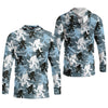 Joycorners Bigfoot Blue Camo Fishing SPF Shirts, Bassquatch Fishing Shirts, Fishing Shirts For Men, Funny Fisherman Gift