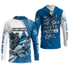 Joycorners Skeleton Fishing Shirts, Where The Sea Meets The Soul, SPF Long Sleeve Shirts, Fishing Shirts For Men
