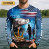 Joycorners Just Another Beer Drinker With A Fishing Problem UPF Fishing Shirt, Men's Fishing Shirts, Funny Fisherman Gift