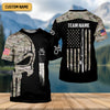 Joycorners Custom Camo Patriotic Fishing Shirt, Fishing UPF Shirts, Fishing Gifts For Men, Men's Fishing Shirt